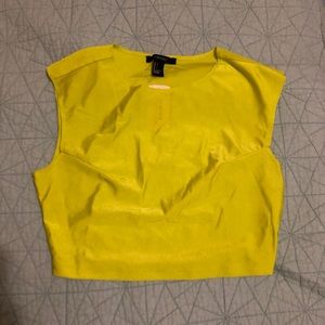 Neon Shimmer Crop Top